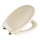 WENKO 18760100-WC WC-bril OTTANA 37,5x44,5 cm beige/zilver