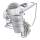 WENKO 18770100-Haardrogerhouder TURBO-LOC RUND STAHL 14x11,5 cm glanzend chroom