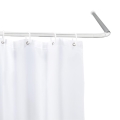 WENKO 19215100 - UNIVERSAL stanghouder 2 x 2 cm chroom/wit