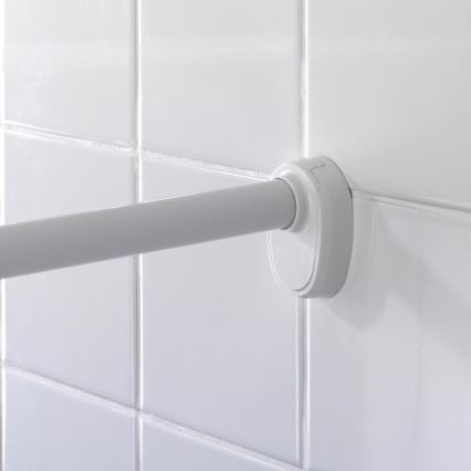 WENKO 19219100 - Douchestang 80x90 cm wit