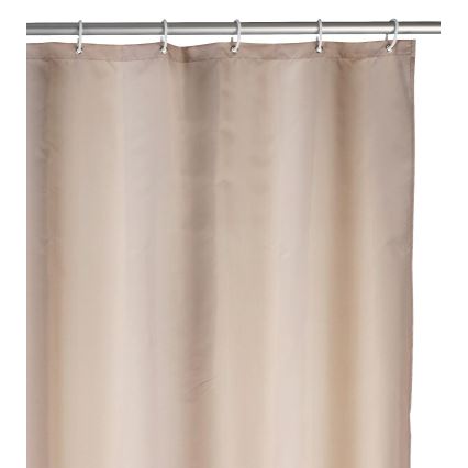 WENKO 20045100 - Douchegordijn 180 x 200 cm beige