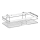 WENKO 20409100-PREMIUM RVS-plank 24x13,5 cm, RVS/zilver