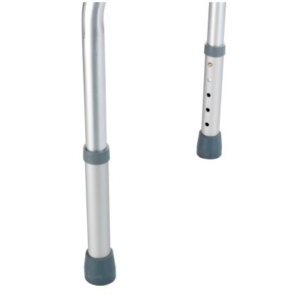WENKO 206051100-Stoel SECURA 46x53,5 cm wit/zilver