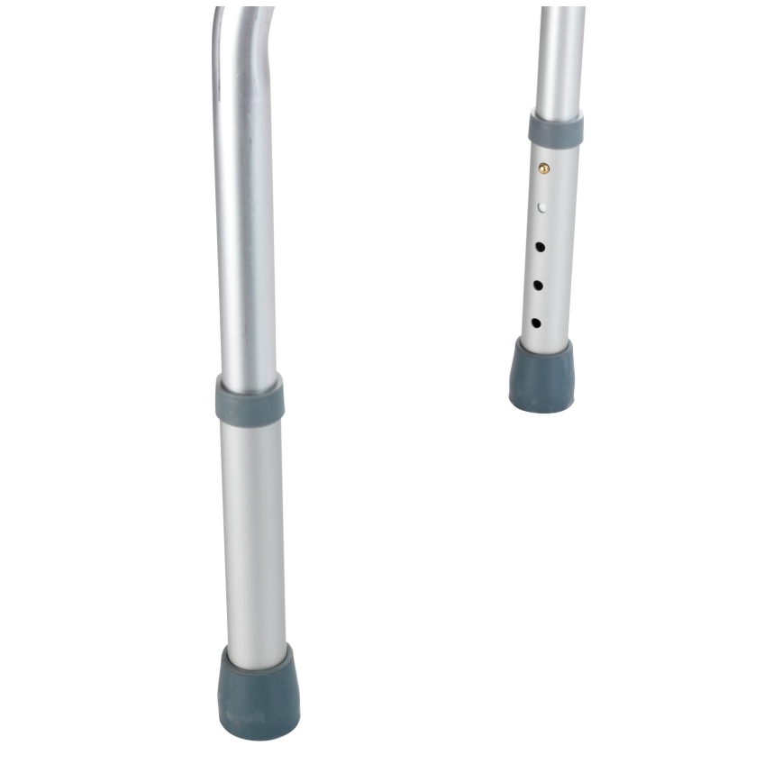 WENKO 206051100-Stoel SECURA 46x53,5 cm wit/zilver