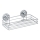 WENKO 20883100-Wandplank VACUUM-LOC ROND STAAL 26x15,3 cm glanzend chroom