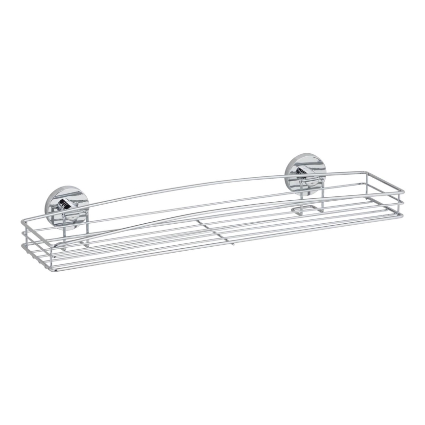 WENKO 20884100 - VACUUM-LOC MILAZZO plank 51 x 15,2 cm, glanzend chroom