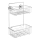 WENKO 20889100-Rek VACUUM-LOC rond stalen 26x38 cm glanzend chroom