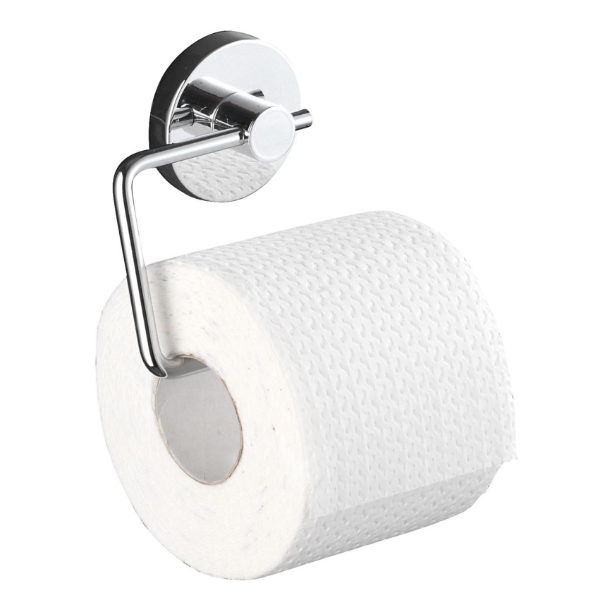 WENKO 20899100 - VACUUM-LOC MILAZZO wc-rolhouder 13x10,5 cm glanzend chroom