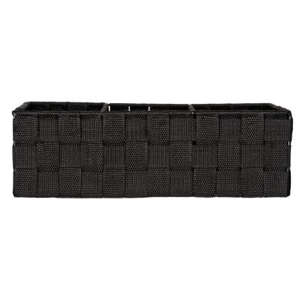 WENKO 20978100 - Organizer ADRIA 32x21 cm zwart