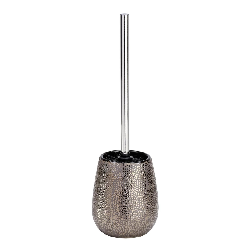 WENKO 21644100 - Toiletborstel MARRAKESH 12,5x41 cm bruin