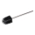 WENKO 21799100 - WC-borstel 7,5x35 cm roestvrij staal/zilver/zwart