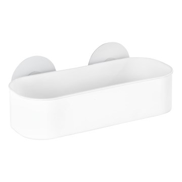 WENKO 21824100 - OSIMO kunststofplank 27 x 12 cm wit/transparant