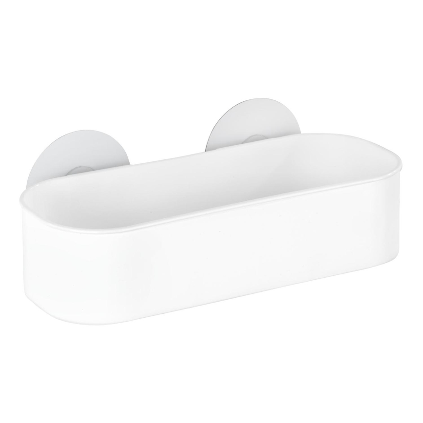 WENKO 21824100 - OSIMO kunststofplank 27 x 12 cm wit/transparant