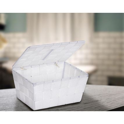 WENKO 22077100 - Mand ADRIA 19x14 cm wit