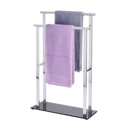 WENKO 22089100 – Kapstok LAVA 52x81,5 cm rvs/zilver/zwart
