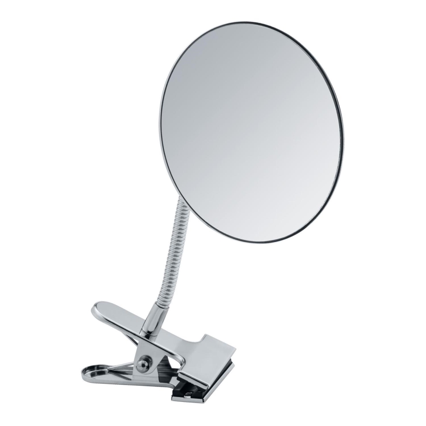 WENKO 22195100 - Make-upspiegel CLIP 15x27 cm glanzend chroom