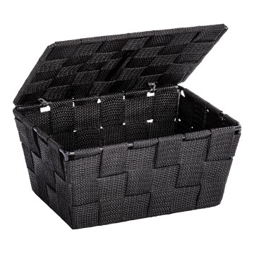 WENKO 22197100 - Mand ADRIA 19x14 cm zwart