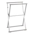 WENKO 22476100 - Handdoekenrek LAVA 53,5x80,5 cm roestvrij staal/zilver