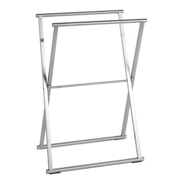 WENKO 22476100 - Handdoekenrek LAVA 53,5x80,5 cm roestvrij staal/zilver