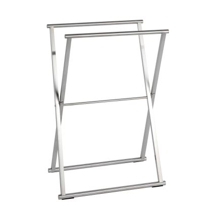 WENKO 22476100 - Handdoekenrek LAVA 53,5x80,5 cm roestvrij staal/zilver