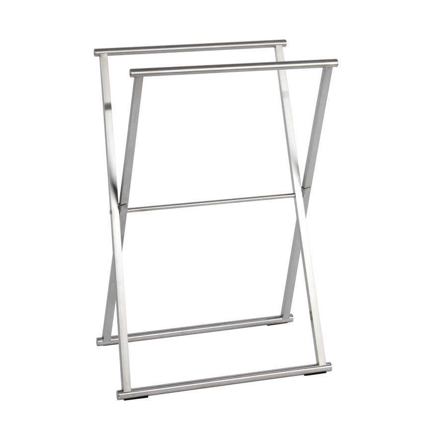WENKO 22476100 - Handdoekenrek LAVA 53,5x80,5 cm roestvrij staal/zilver