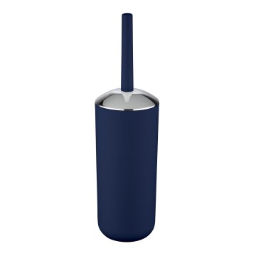 WENKO 22522100 - WC-borstel BRASIL 10x37 cm blauw/glanzend chroom