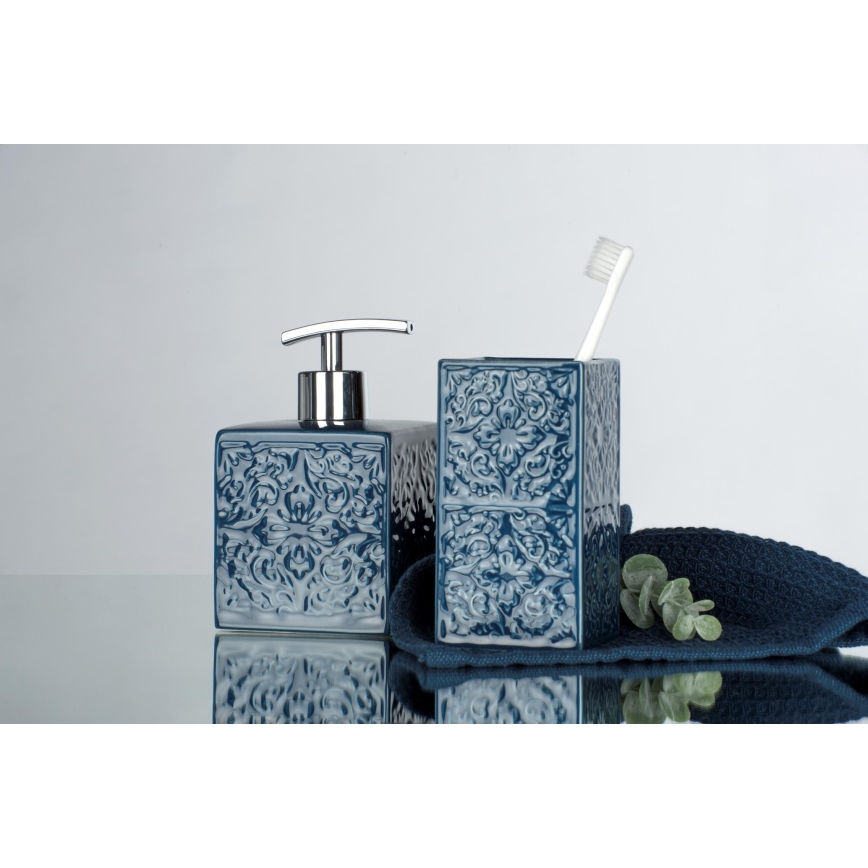 WENKO 22652100 - Beker CORDOBA 6,5x12 cm blauw