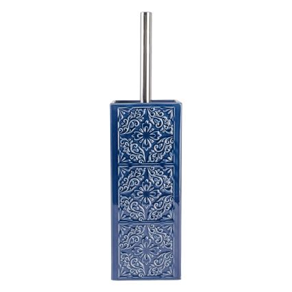 WENKO 22654100 - Toiletborstel CORDOBA 9,5x35 cm blauw