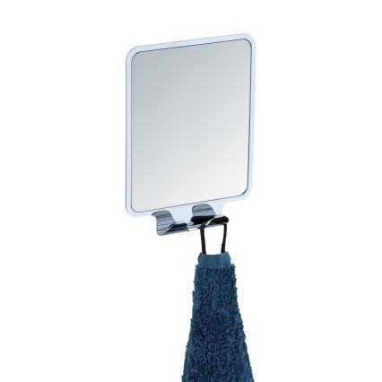 WENKO 22693100 - Cosmeticaspiegel VACUUM-LOC QUADRO ED 14x19,5 cm glanzend chroom