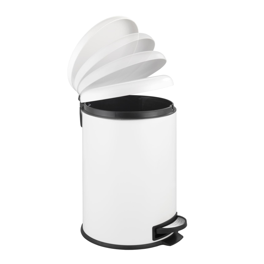 WENKO 22708100 - Mand LEMAN 30,5x44 cm wit/zwart