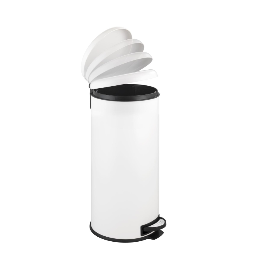 WENKO 22709100 - Mand LEMAN 30,5x64 cm wit/zwart