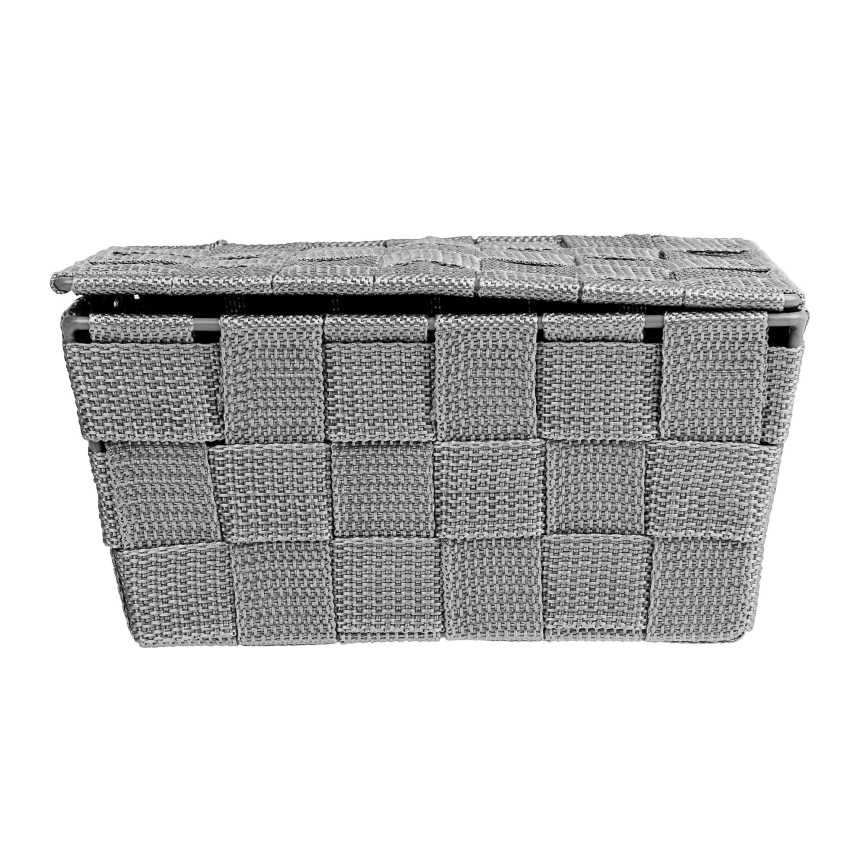 WENKO 22793100 - Mand ADRIA 19x14 cm grijs