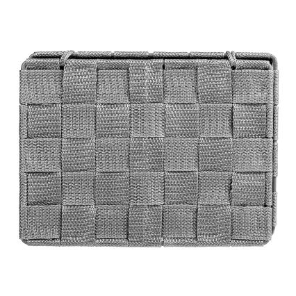 WENKO 22793100 - Mand ADRIA 19x14 cm grijs