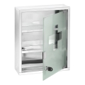 WENKO 22924100 - EHBO-doos 30x40 cm RVS/zilver