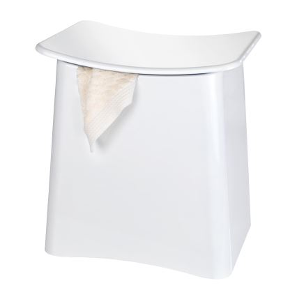 WENKO 22949100 - Kruk WING 45x48 cm wit/zwart