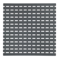 WENKO 23125100-Douchemat ARINOS 54x54 cm grijs/grijs