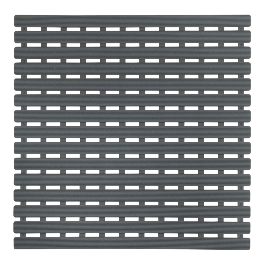 WENKO 23125100-Douchemat ARINOS 54x54 cm grijs/grijs