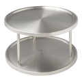 WENKO 2335100 - Kastcarrousel 26,5x15,5 cm roestvrij staal/zilver