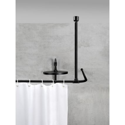 WENKO 23566100 - Plafondsteun UNIVERSAL 57 cm zwart
