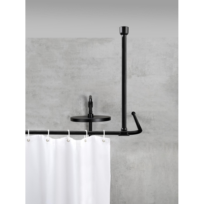WENKO 23566100 - Plafondsteun UNIVERSAL 57 cm zwart