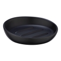 WENKO 23653100 - Zeepbakje BADI 11,5 x 3 cm zwart