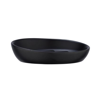 WENKO 23653100 - Zeepbakje BADI 11,5 x 3 cm zwart