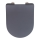 WENKO 23828100-WC wc-bril SEDILO 45,2x36,2 cm grijs/zilver