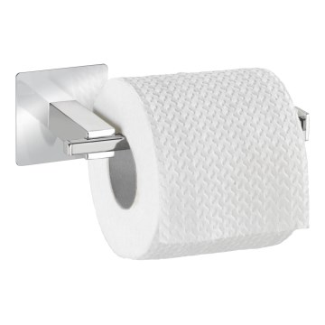 WENKO 23859800 - Toiletrolhouder TURBO-LOC QUADRO ED 16,5x6,5 cm roestvrij staal