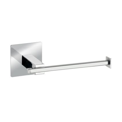 WENKO 23859800 - Toiletrolhouder TURBO-LOC QUADRO ED 16,5x6,5 cm roestvrij staal