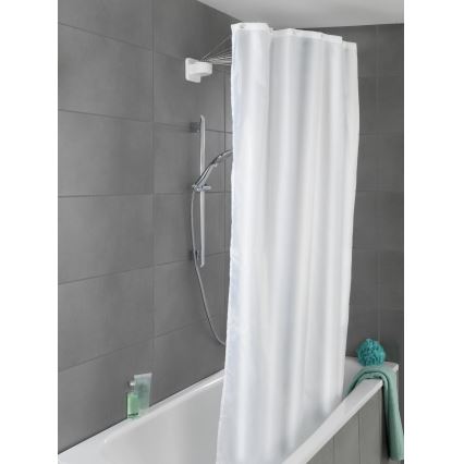 WENKO 23863100 - Douchehouder 96x72 cm RVS/wit