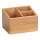 WENKO 23916100 - Organizer TERRA 12x9 cm bruin
