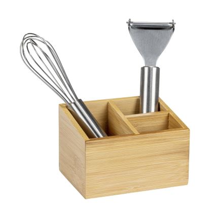 WENKO 23916100 - Organizer TERRA 12x9 cm bruin