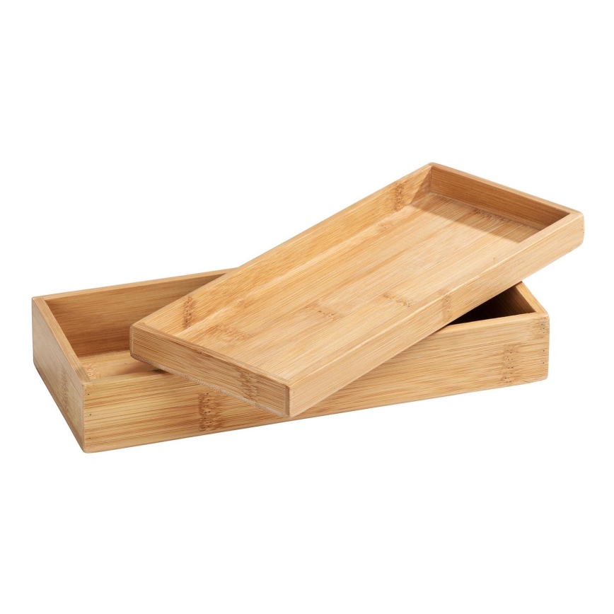 WENKO 23917100 - Opbergbox TERRA 24x10 cm bruin