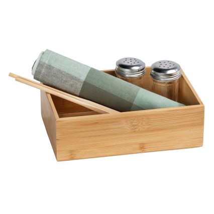 WENKO 23920100 - Dienblad TERRA 22x15 cm bruin